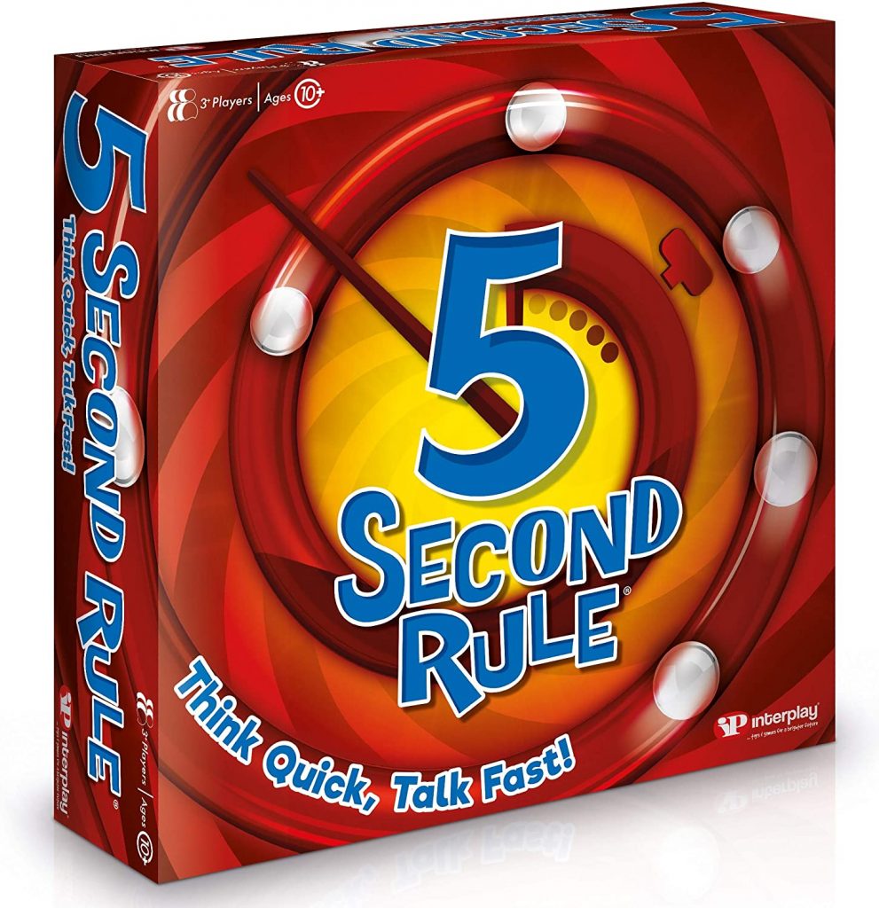 Picture of the game, five second rule